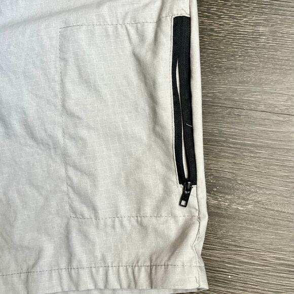 Nomad Men's Walking Shorts - Cotton, Size L, Silver Beige - Picture 6 of 9